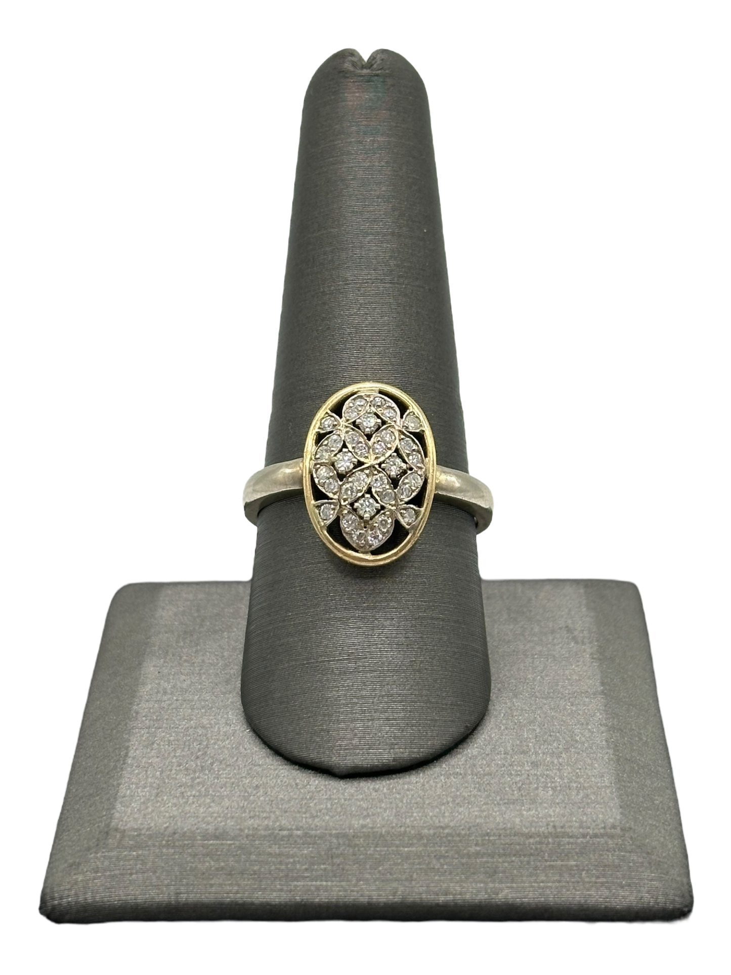 Vintage Design Custom Diamond Ring