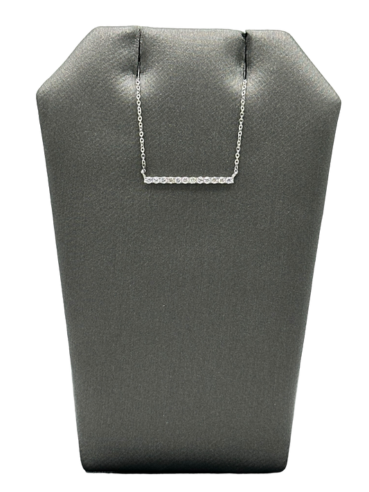 Diamond Bar Pendant