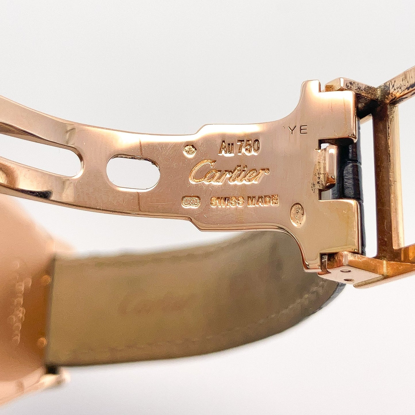 Cartier Tortue Medium Rose Gold Diamond Bezel Watch, 18k - Forever Rox