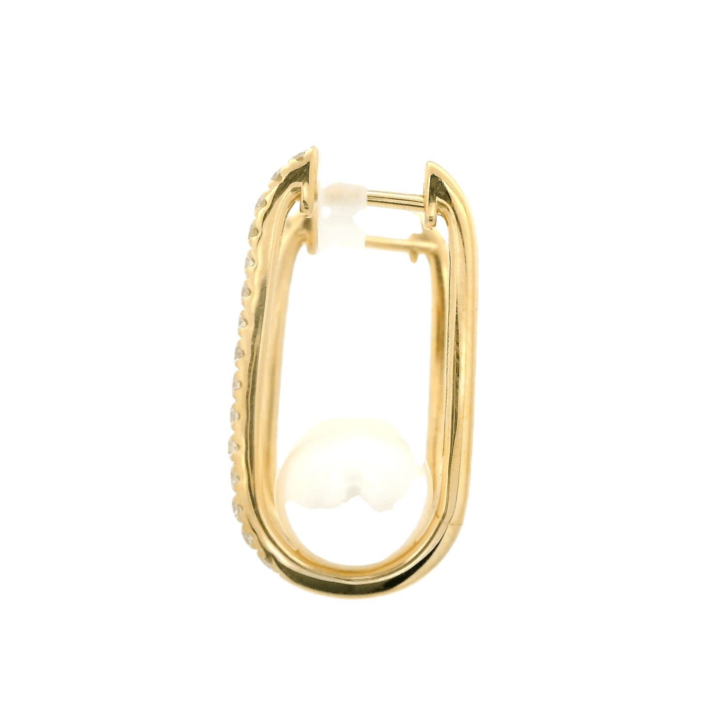 Diamond & Pearl Hoops - Forever Rox