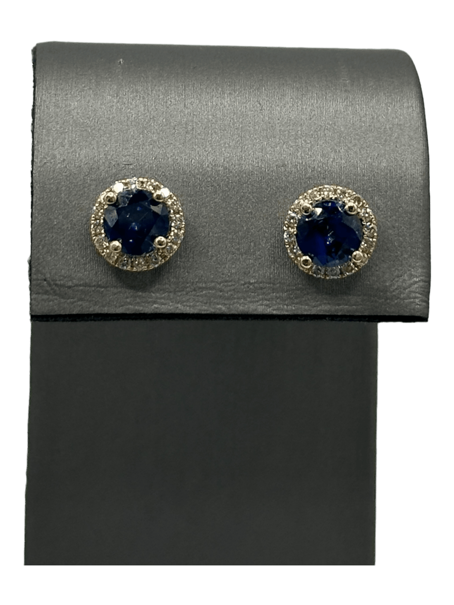 Extra Fine Sapphire & Diamond Studs - Forever Rox