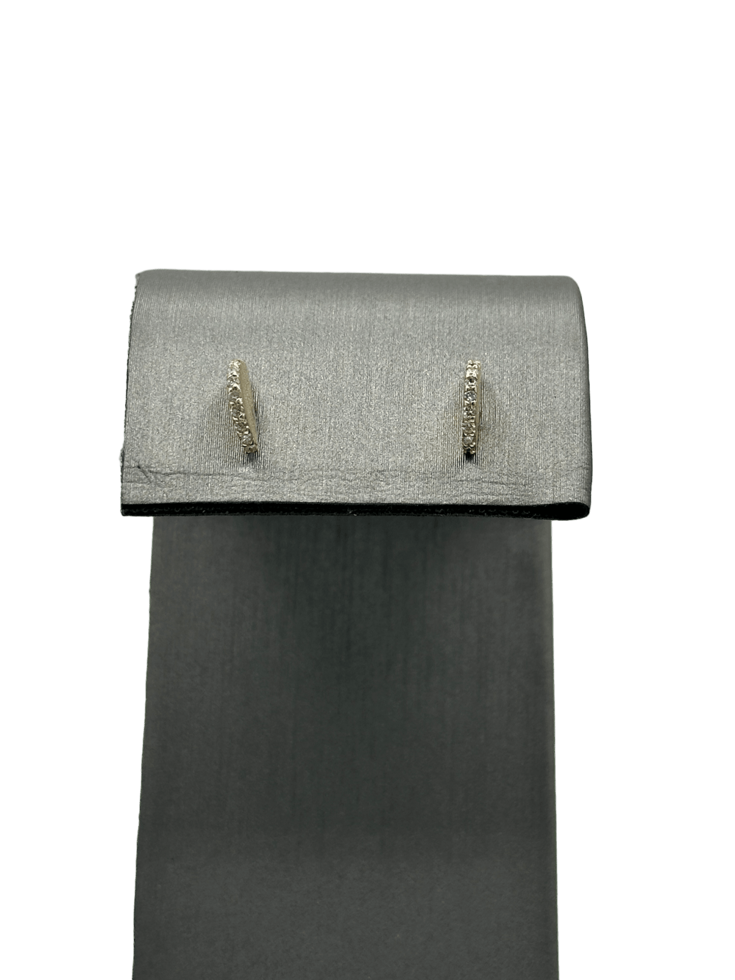 Half Moon Diamond Studs - Forever Rox