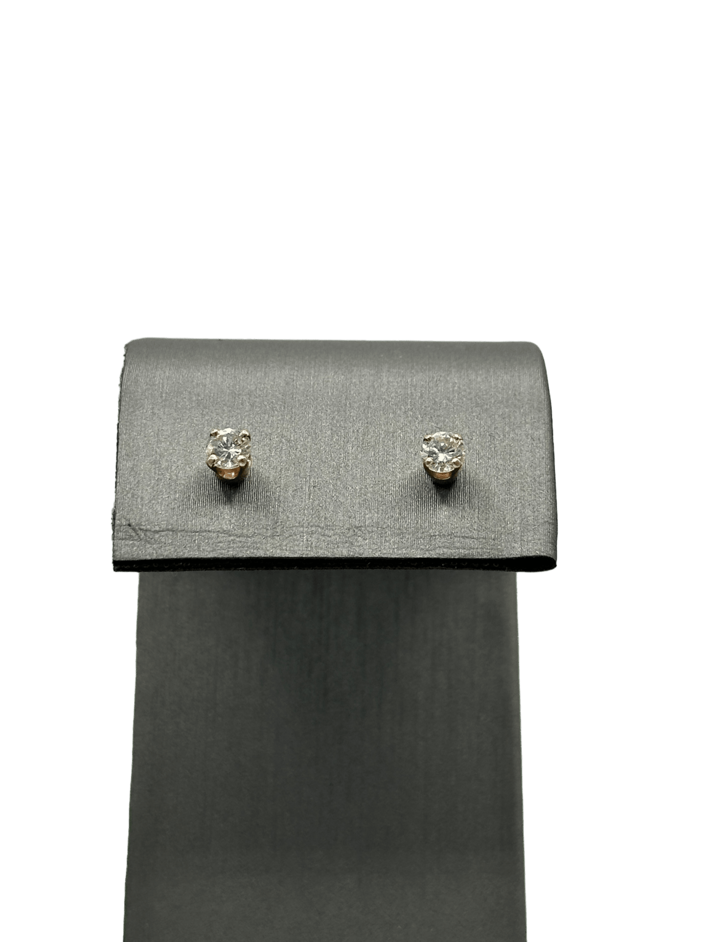 La Posset Four Prong Diamond Studs - Forever Rox
