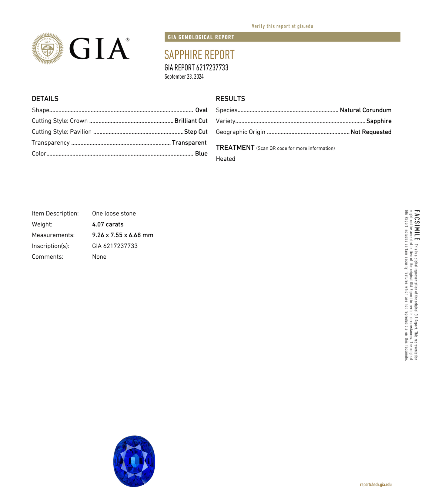 Oval Cut GIA Certified Sapphire & Pavé Diamond Ring - Forever Rox Fine Jewelry
