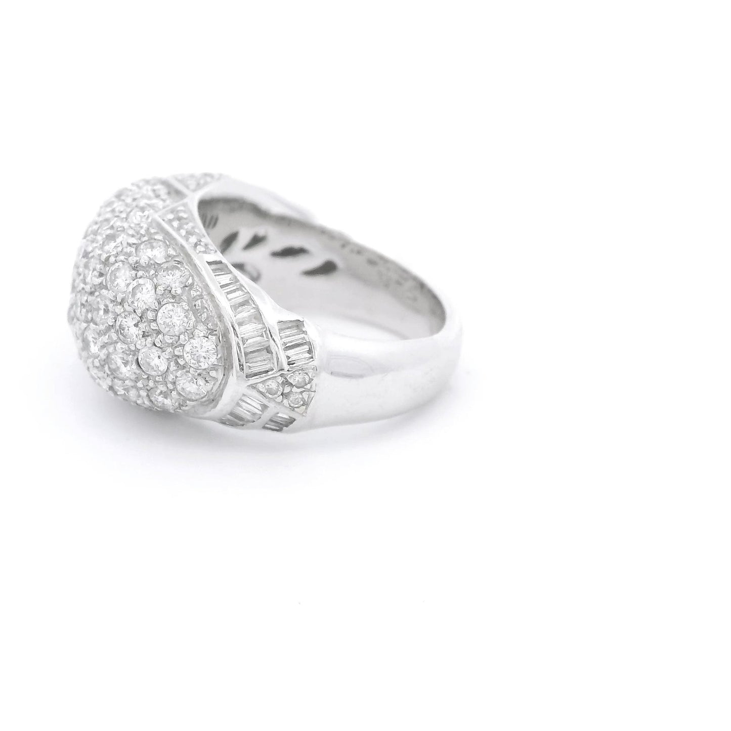 Pavé Set Diamond Ring - Forever Rox