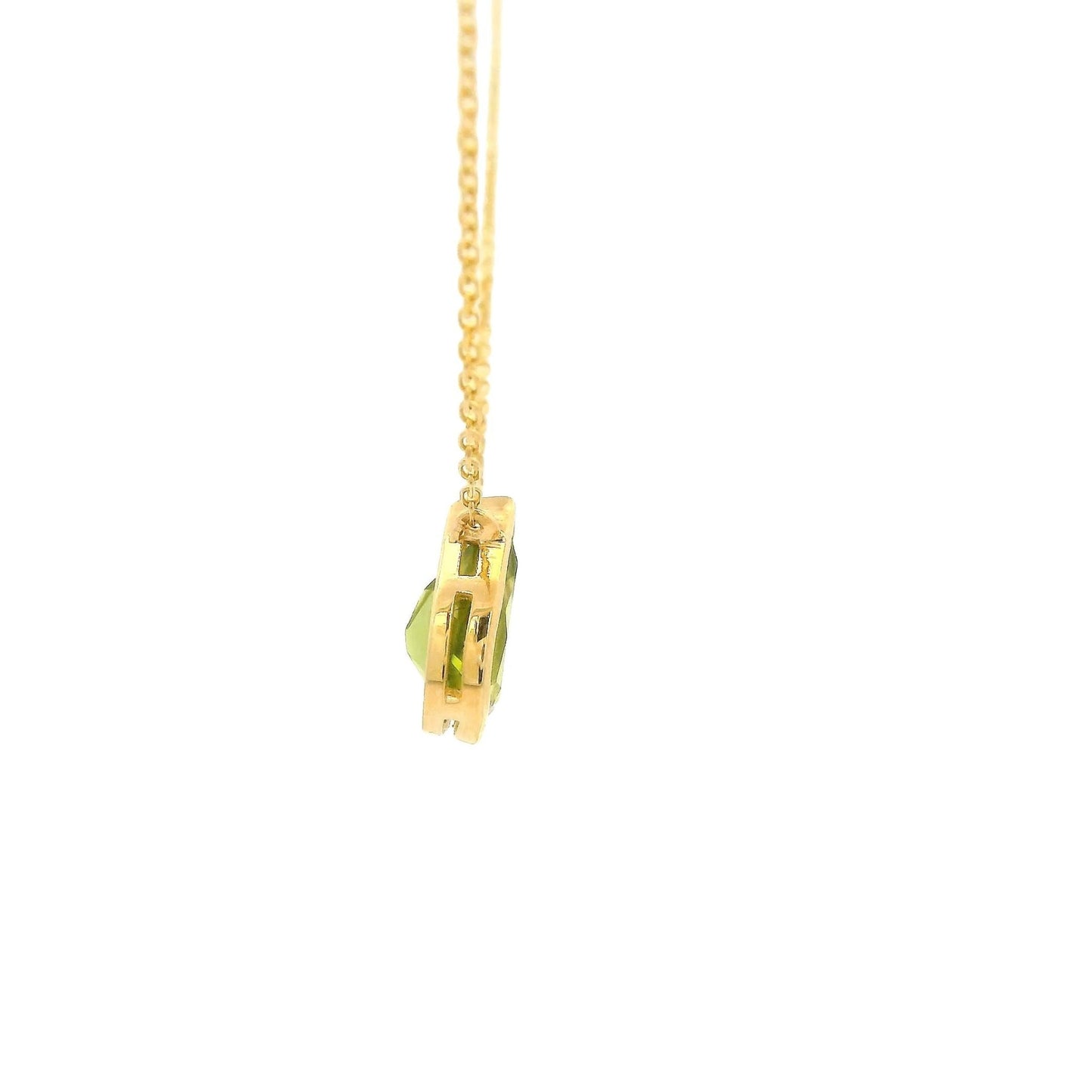 Pear Shape Peridot Pendant - Forever Rox