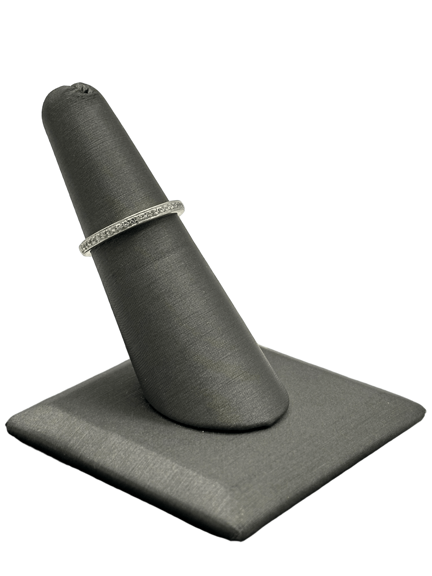 Prong in Channel Set Diamond Eternity Band - Forever Rox