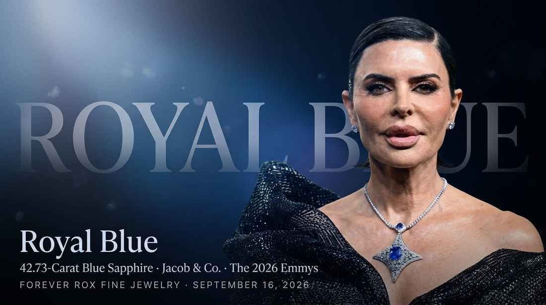 A 42-Carat Sapphire, 87 Carats of Bulgari, and the Return of the Statement Necklace at the 2026 Emmys - Forever Rox Fine Jewelry