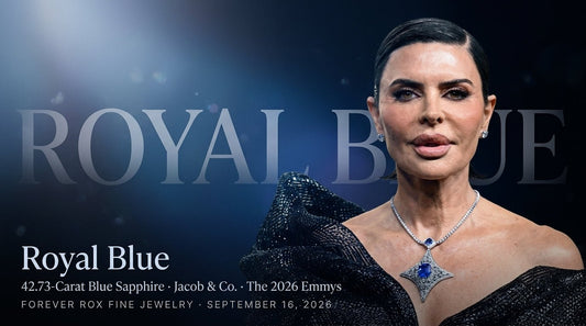 A 42-Carat Sapphire, 87 Carats of Bulgari, and the Return of the Statement Necklace at the 2026 Emmys - Forever Rox Fine Jewelry