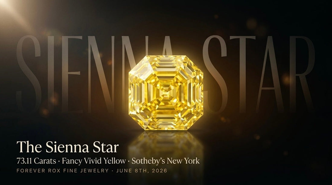 A 73-Carat Yellow Diamond Just Stole the Spotlight at Sotheby's — Meet "The Sienna Star" - Forever Rox Fine Jewelry