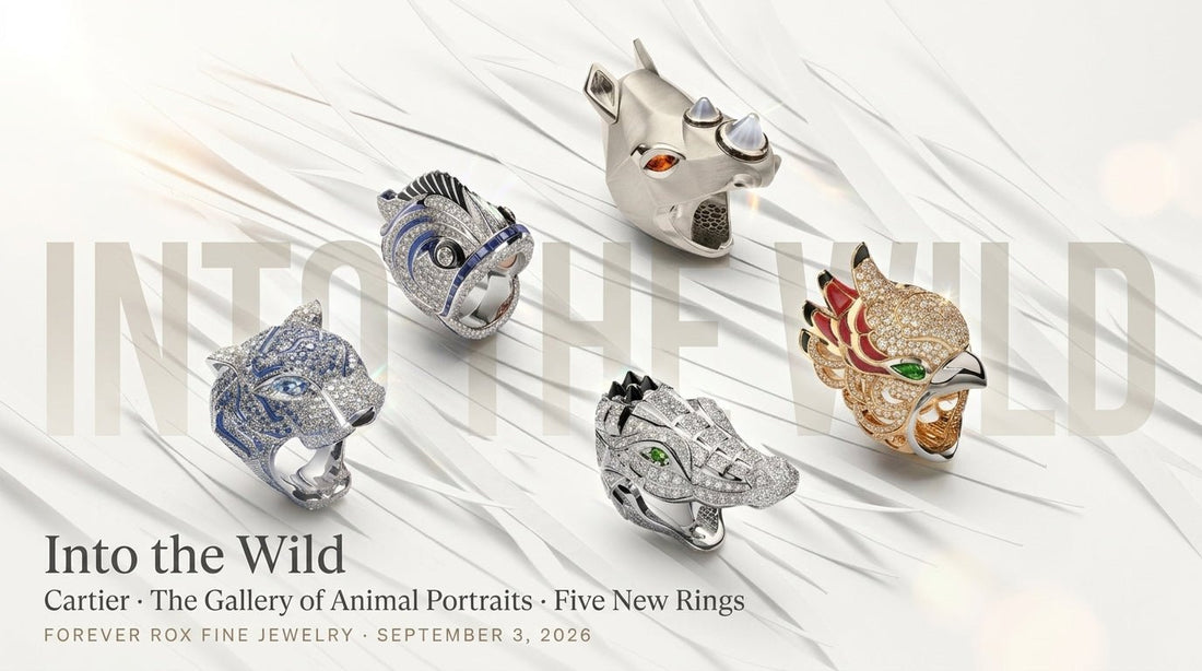 Cartier Goes Wild: Five New Creatures Join the Panther - Forever Rox Fine Jewelry