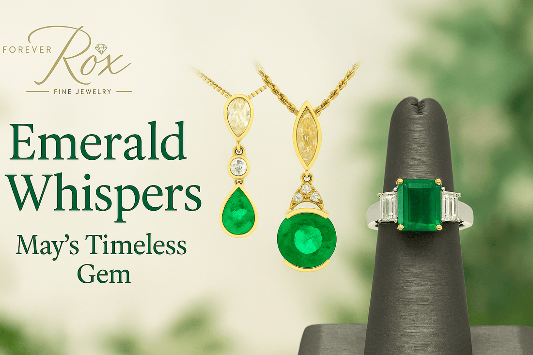 Emerald Elegance: Celebrate May & Mother’s Day in Timeless Style - Forever Rox