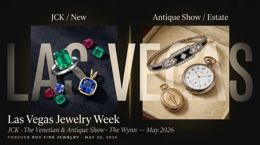 Las Vegas Jewelry Week 2026: Inside JCK at The Venetian and the Antique Jewelry & Watch Show at the Wynn — Running Simultaneously - Forever Rox Fine Jewelry