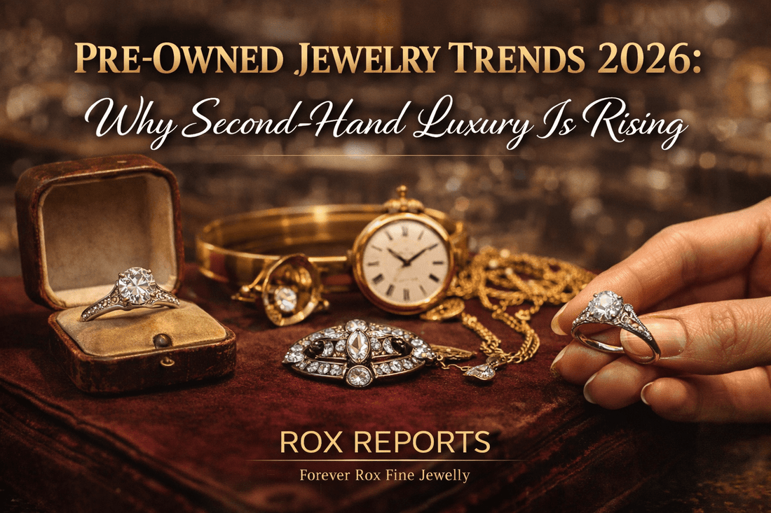 Pre-Owned Jewelry Trends 2026: Why Second-Hand Luxury Is Rising | Rox Reports – February 19, 2026 - Forever Rox Fine Jewelry