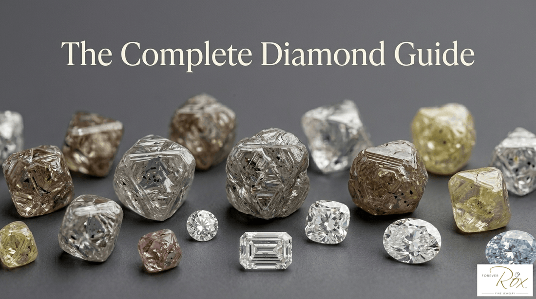 The Complete Diamond Guide: 4Cs, Color, Clarity, and Rarity - Forever Rox Fine Jewelry
