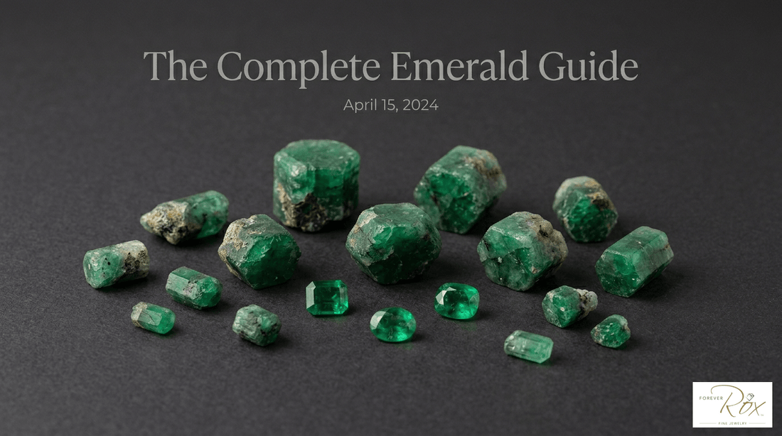 The Complete Emerald Guide: Origin, Formation, Quality, and Value - Forever Rox Fine Jewelry