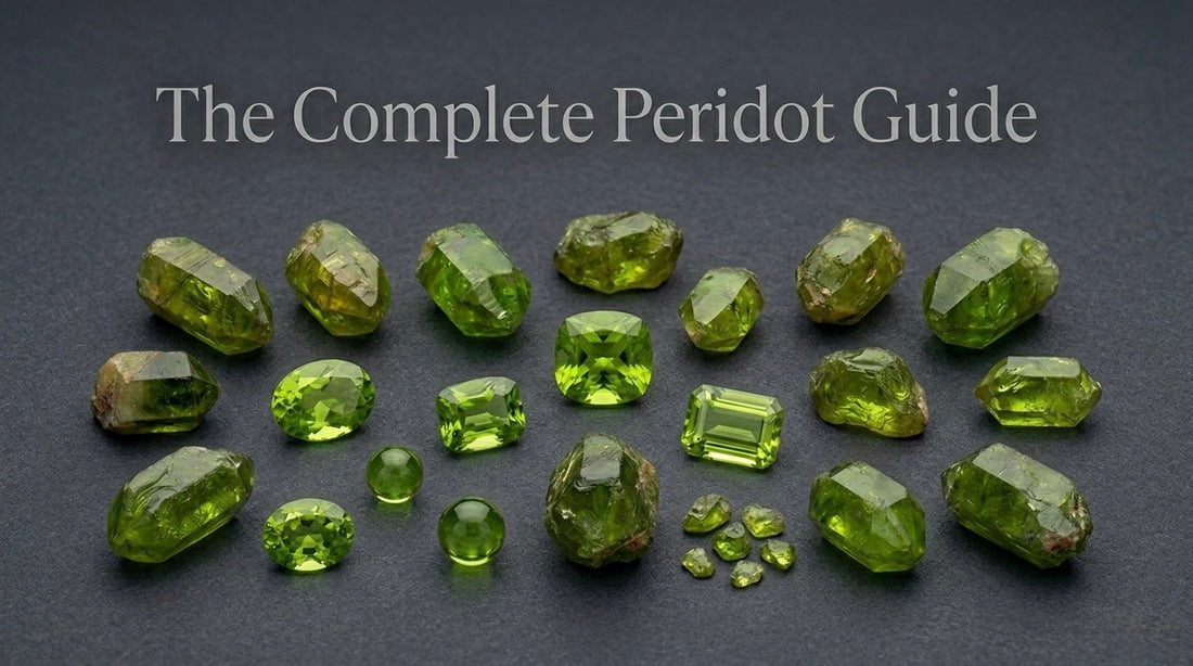 The Complete Peridot Guide: Formation, Color, Origins, and What Actually Determines Quality - Forever Rox Fine Jewelry