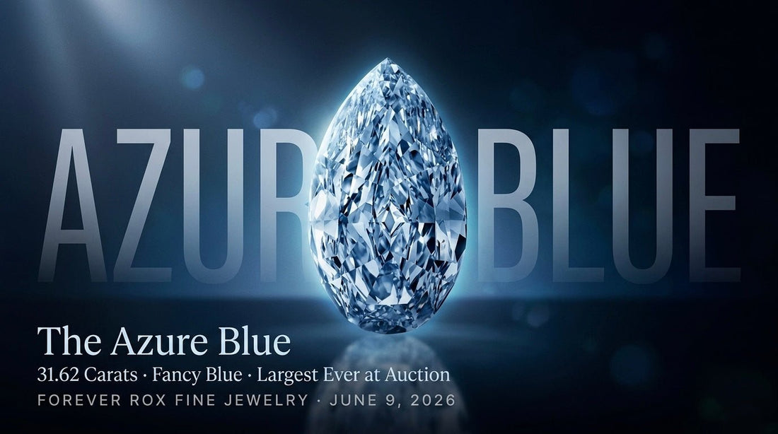 The Largest Blue Diamond Ever Sent to Auction Just Hit the Block — and a Stone One-Sixth Its Size Could Match It - Forever Rox Fine Jewelry