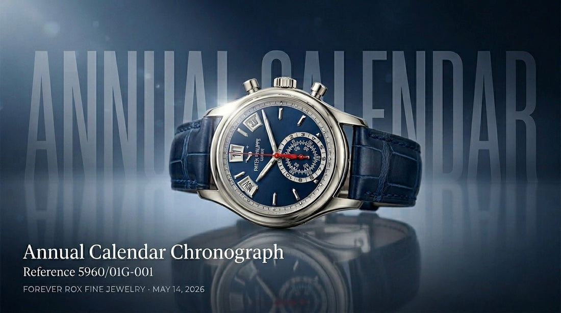 The Patek Philippe Annual Calendar Chronograph, Reference 5960/01G-001: A Full Reference Deep-Dive - Forever Rox Fine Jewelry