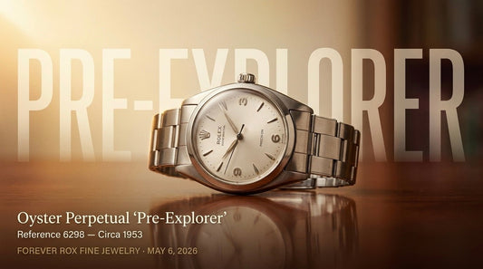 The Rolex Oyster Perpetual "Pre-Explorer" Reference 6298: A Full Vintage Reference Deep-Dive - Forever Rox Fine Jewelry