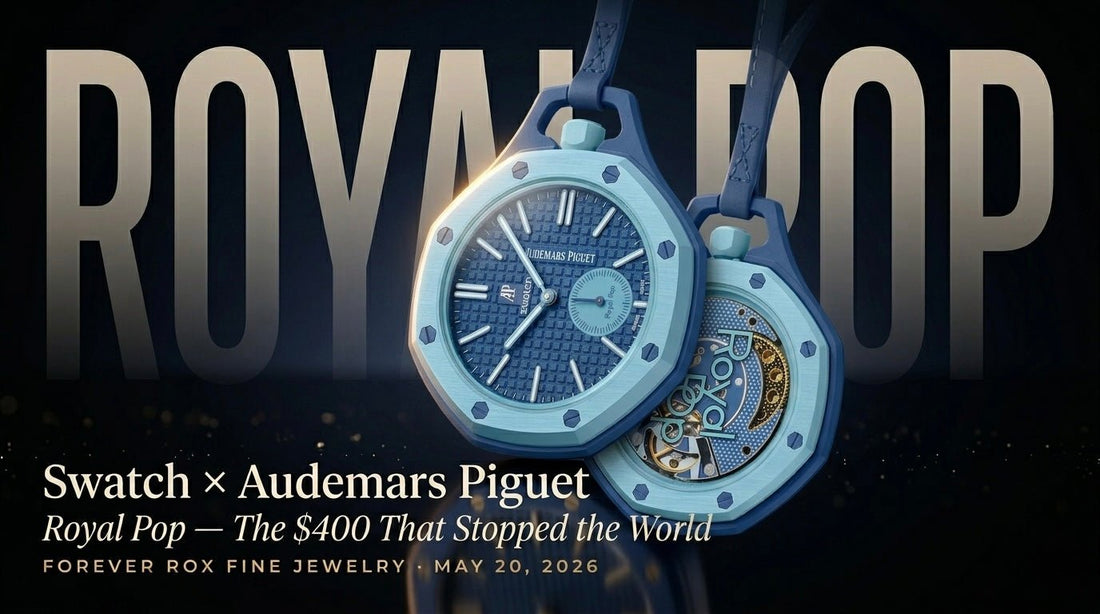 The Swatch × Audemars Piguet "Royal Pop": The $400 Pocket Watch That Stopped the World — and What It Means for Royal Oak Collectors - Forever Rox Fine Jewelry