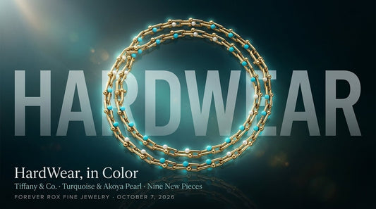 Tiffany Just Broke Its Own Rule — HardWear Goes Turquoise & Pearl for the First Time - Forever Rox Fine Jewelry