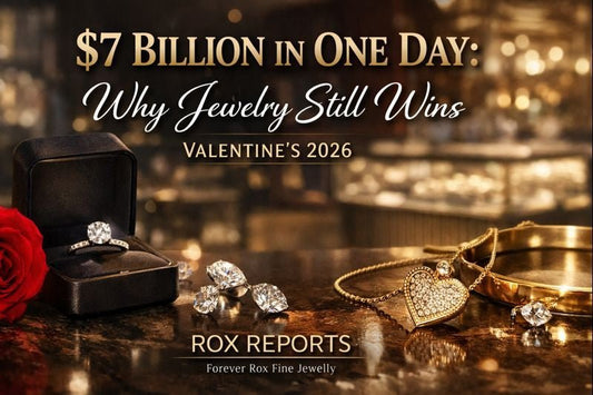 Valentine’s Day Jewelry Spending Hits $7 Billion in 2026 | Rox Reports – February 14, 2026 - Forever Rox Fine Jewelry