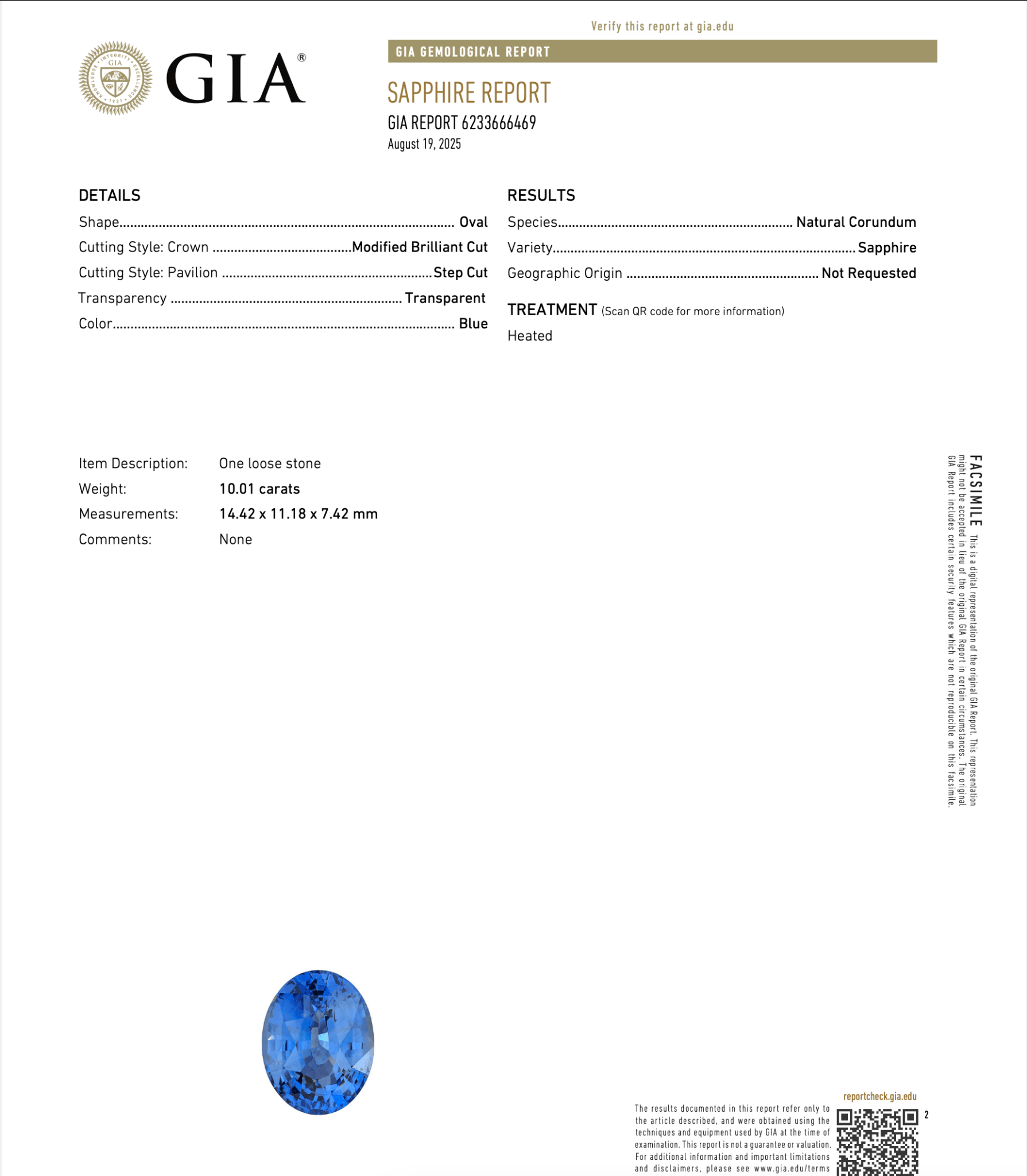 10.01ct GIA Certified Oval Cut Sapphire & Diamond Ring - Forever Rox Fine Jewelry