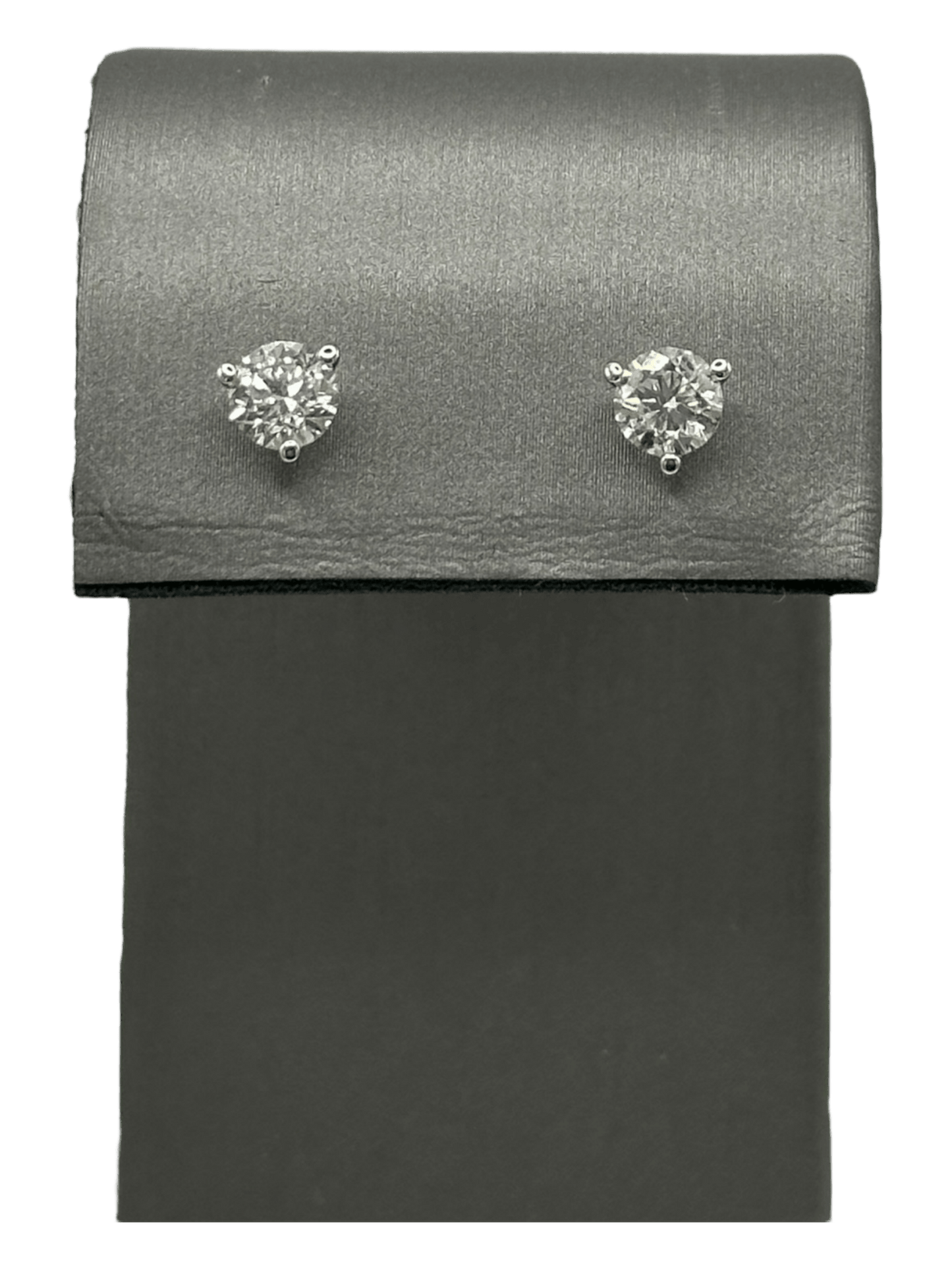 1.00ctw Three Prong Diamond Studs - Forever Rox
