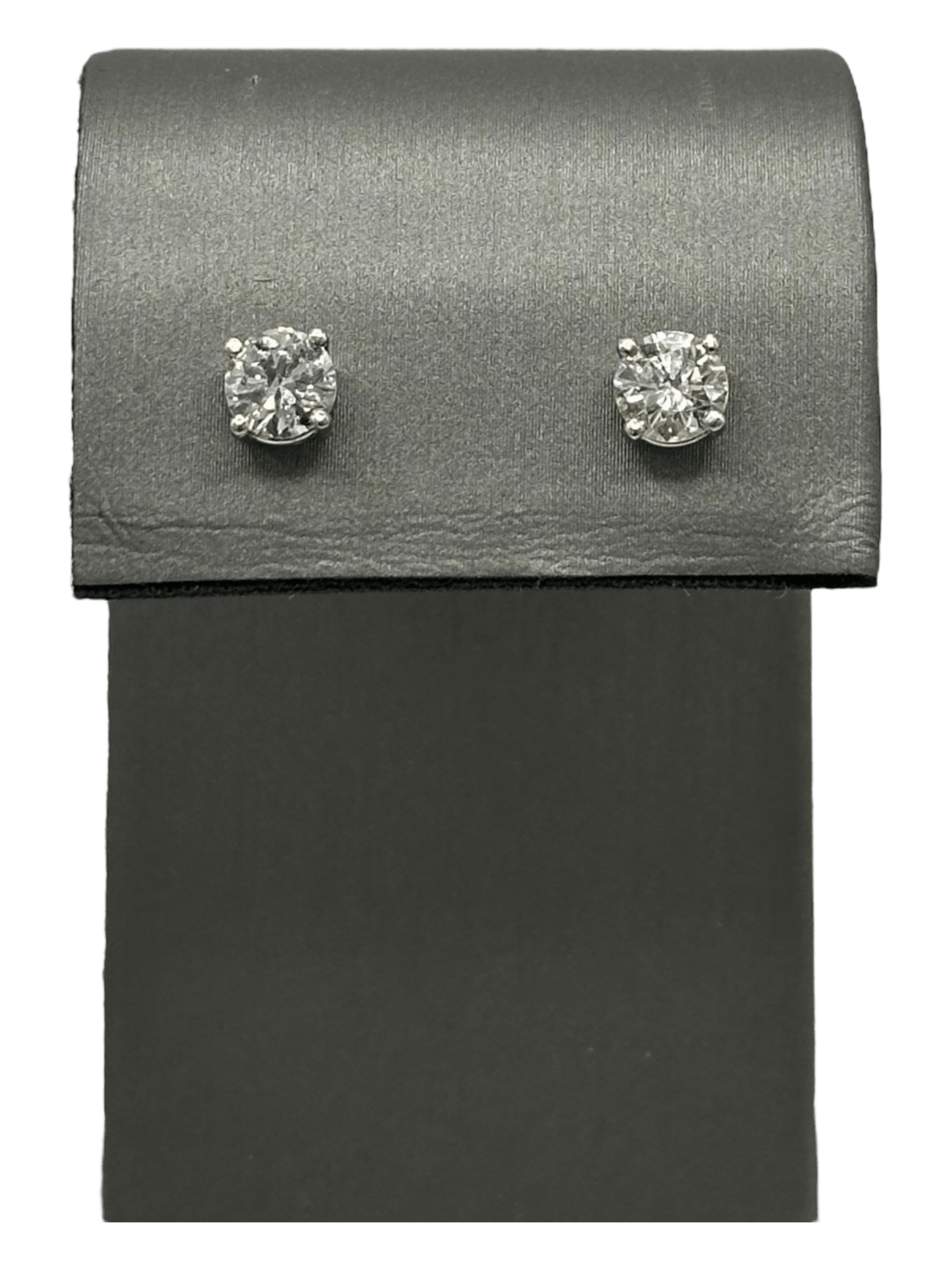 1.03ctw Four Prong Diamond Studs - Forever Rox