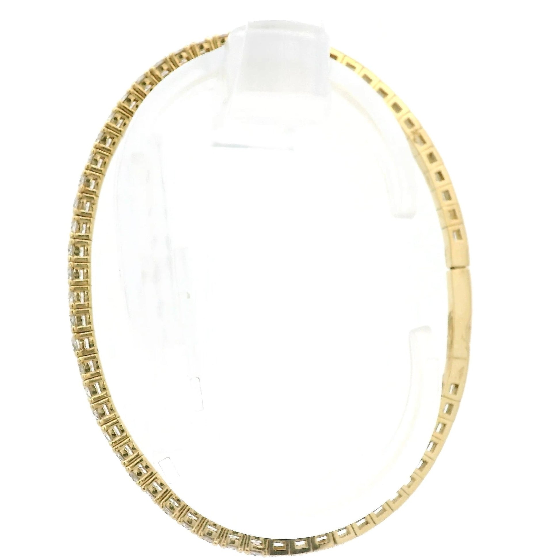 1/2 Around Diamond Flex Bangle - Forever Rox