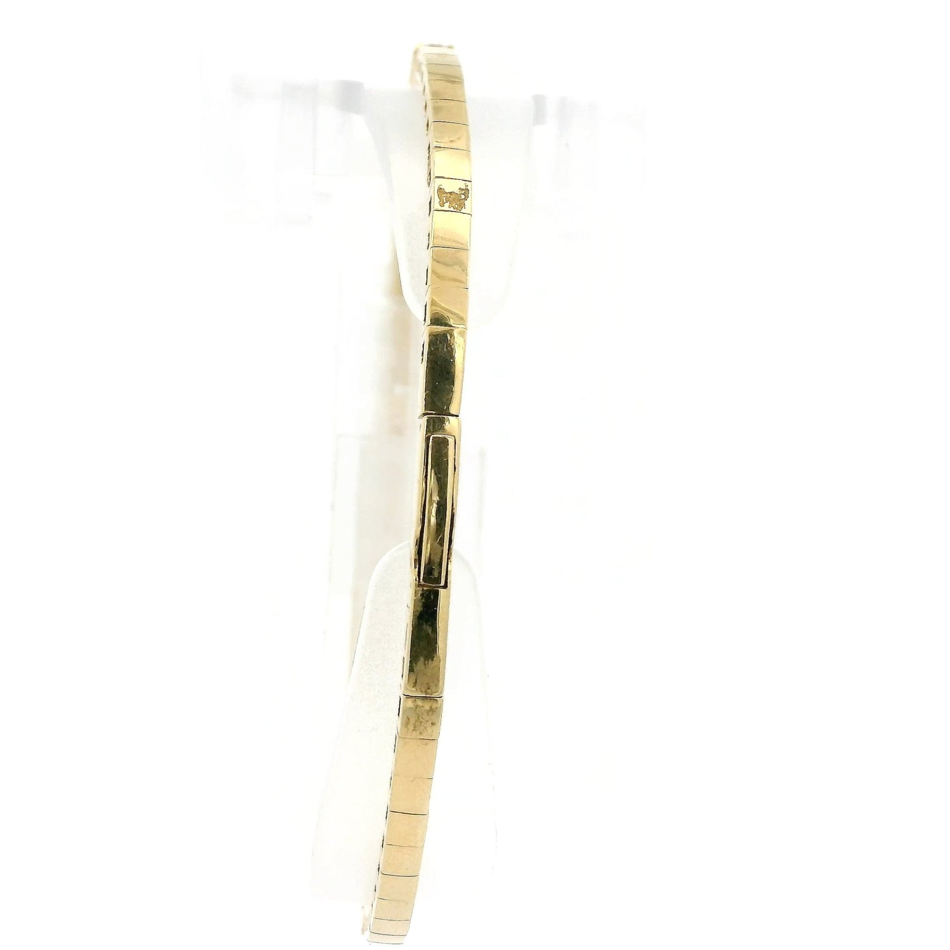 1/2 Around Diamond Flex Bangle - Forever Rox