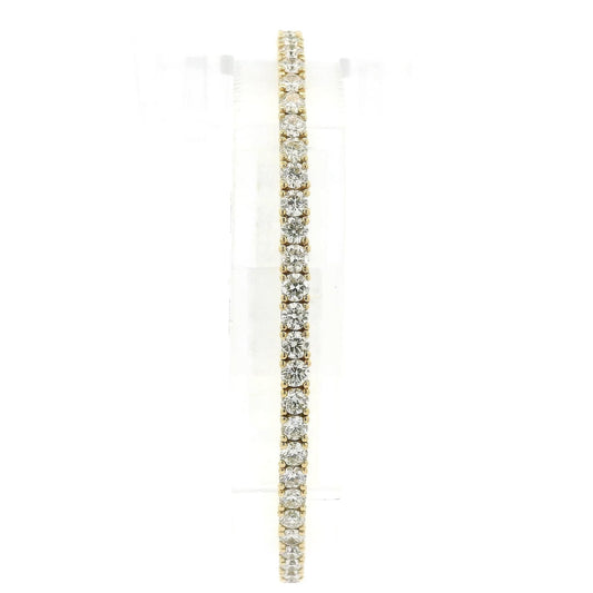 1/2 Around Diamond Flex Bangle - Forever Rox