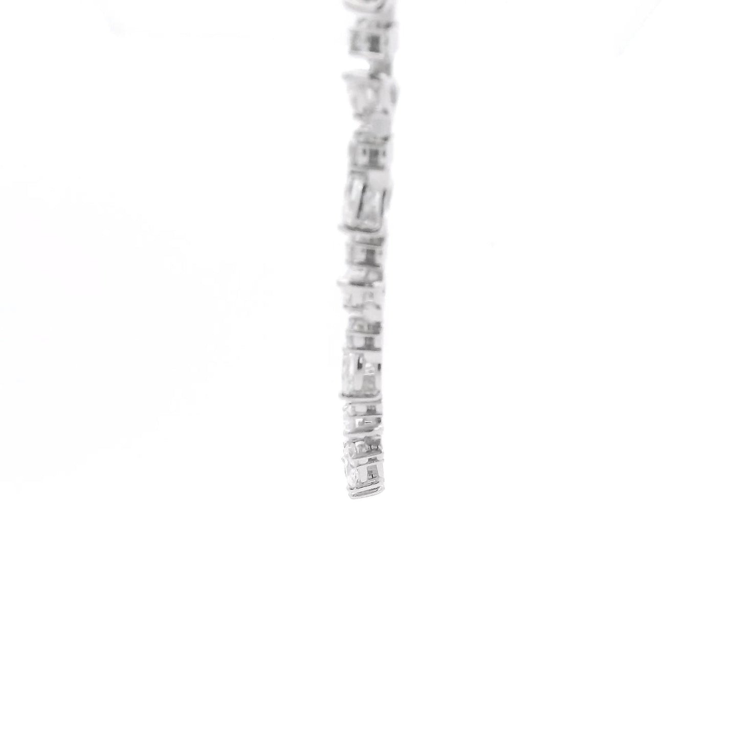 1/4 Around Mixed Cut Diamond Necklace - Forever Rox