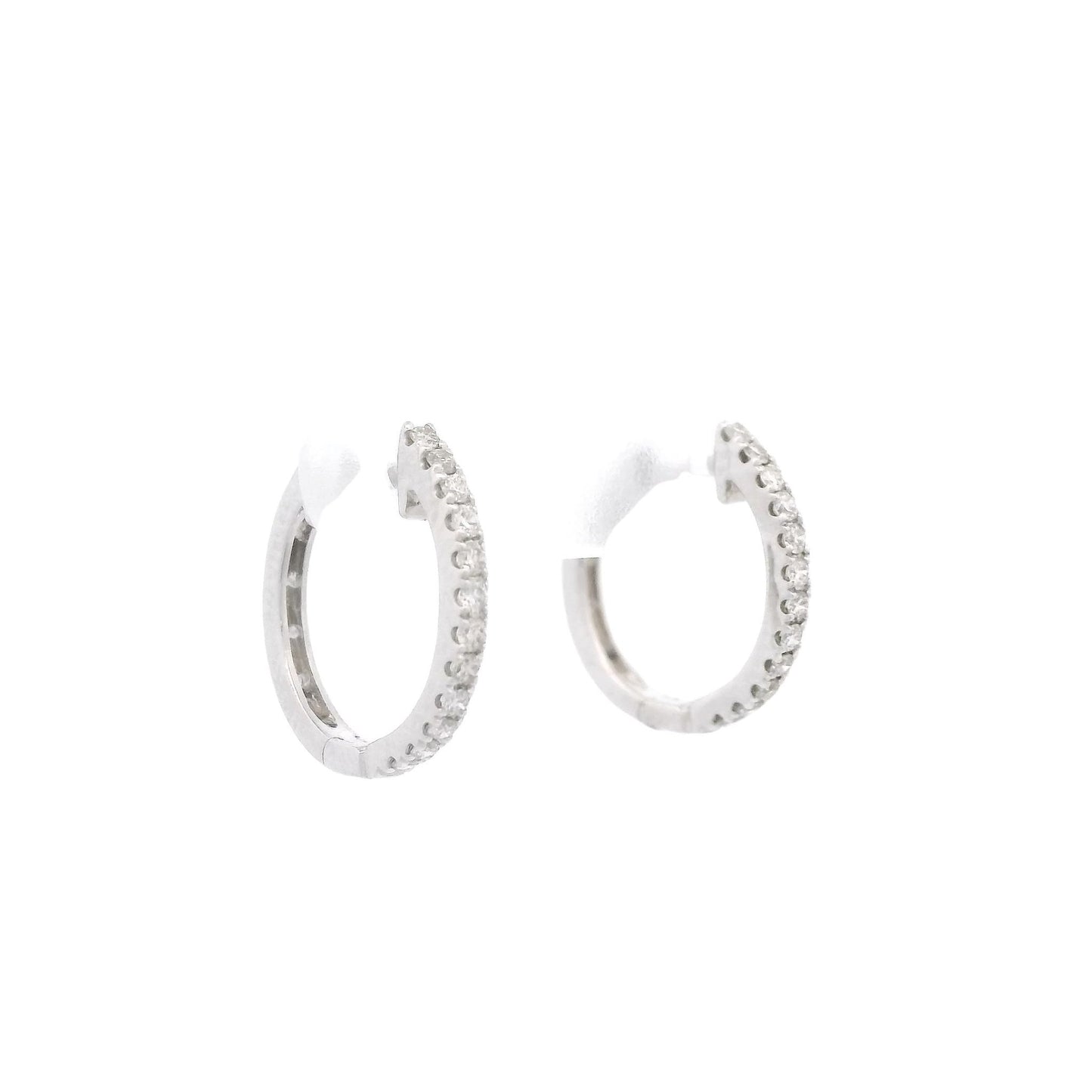 1/4ctw Diamond Huggie Hoops - Forever Rox