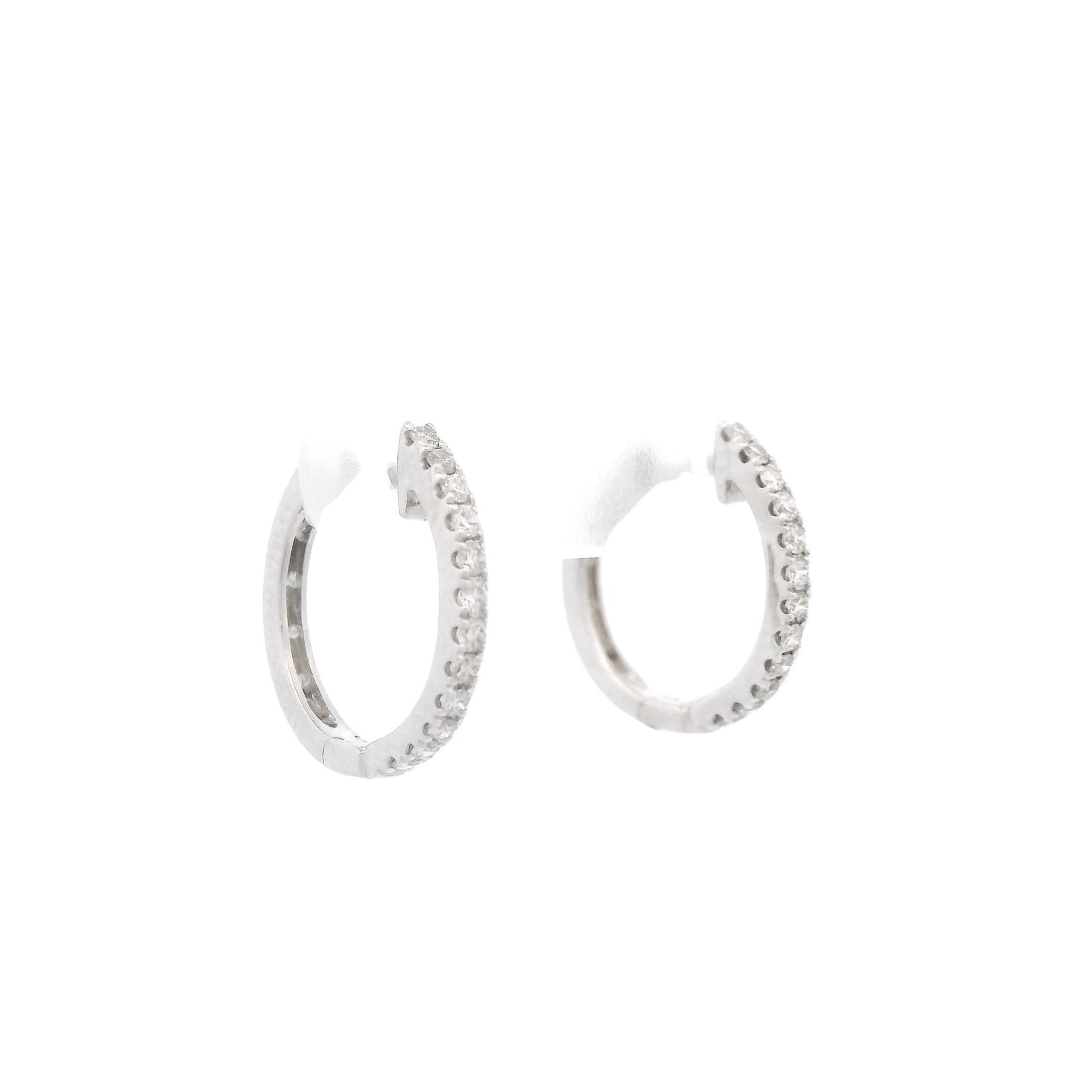 1/4ctw Diamond Huggie Hoops - Forever Rox