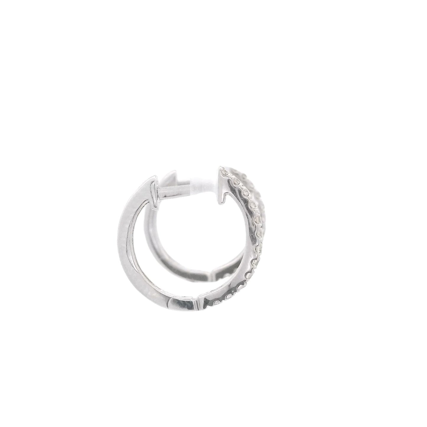 1/4ctw Diamond Huggie Hoops - Forever Rox