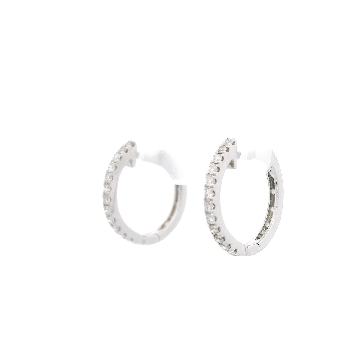 1/4ctw Diamond Huggie Hoops - Forever Rox