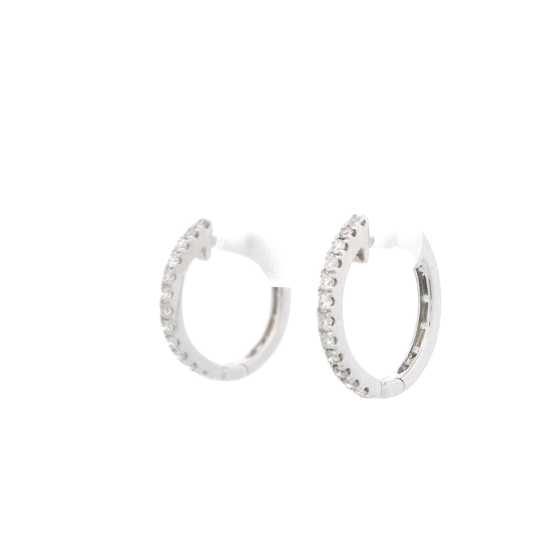 1/4ctw Diamond Huggie Hoops - Forever Rox