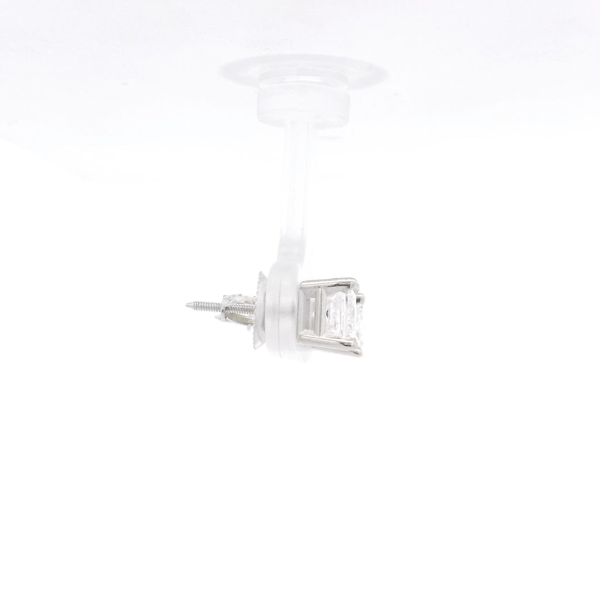 1.51ctw Princess Cut Diamond Studs - Forever Rox Fine Jewelry