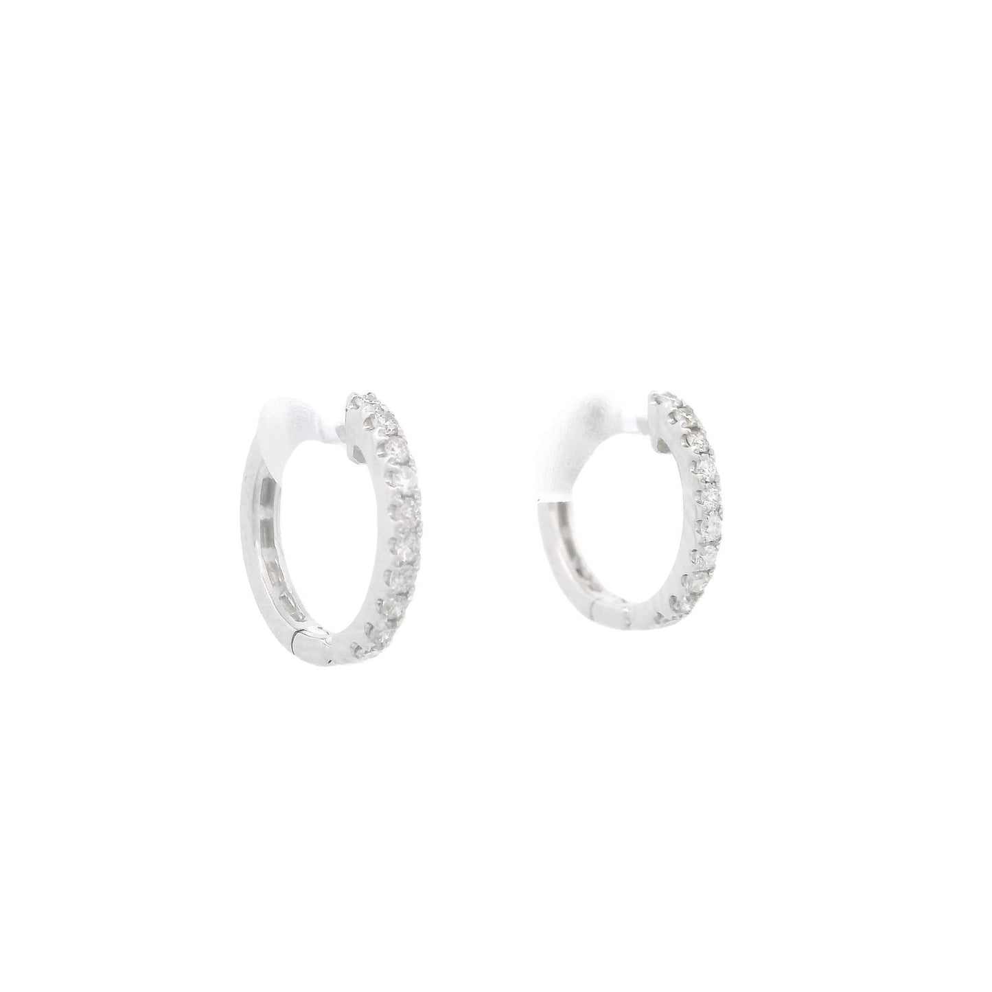 1/5ctw Diamond Huggie Hoops - Forever Rox