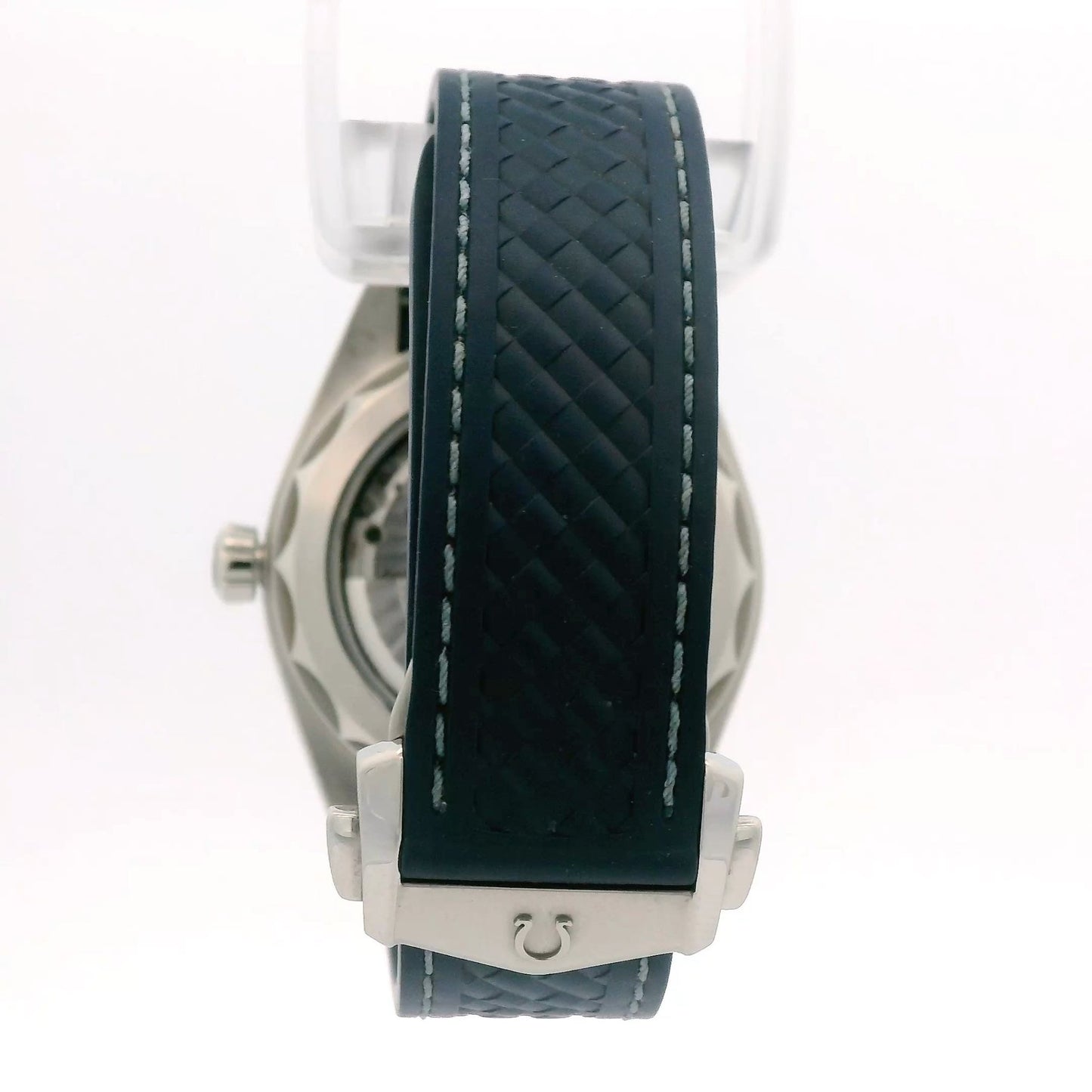 2022 Omega Seamaster Aqua Terra 150M Worldtimer 43MM Blue Dial Rubber Strap - Forever Rox Fine Jewelry