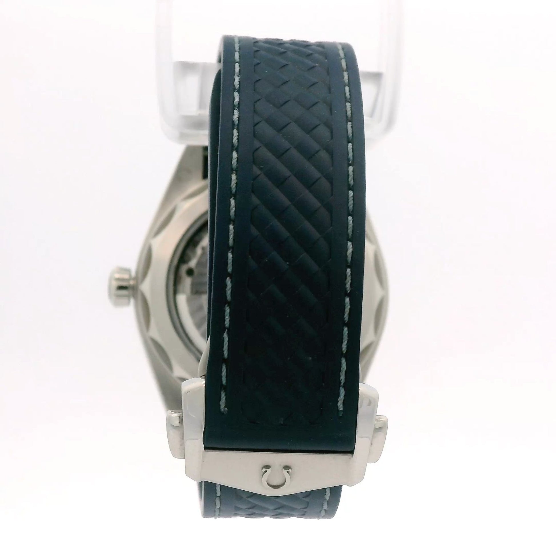 2022 Omega Seamaster Aqua Terra 150M Worldtimer 43MM Blue Dial Rubber Strap - Forever Rox Fine Jewelry