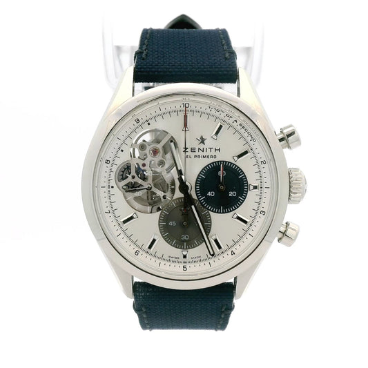 2024 Zenith El Primero Chronomaster 39.5MM Silver Dial Watch - Forever Rox Fine Jewelry