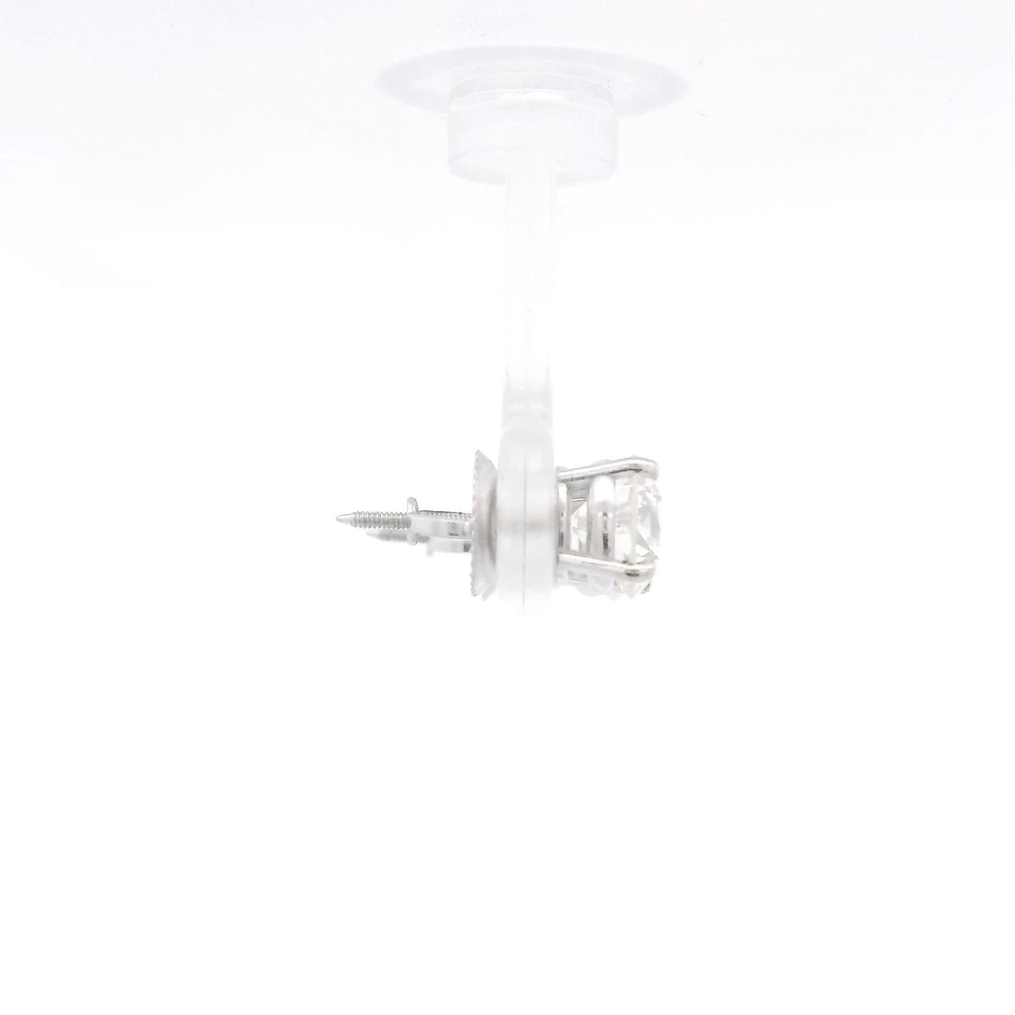 2.04ctw Round Cut Diamond 4 Prong Studs - Forever Rox Fine Jewelry