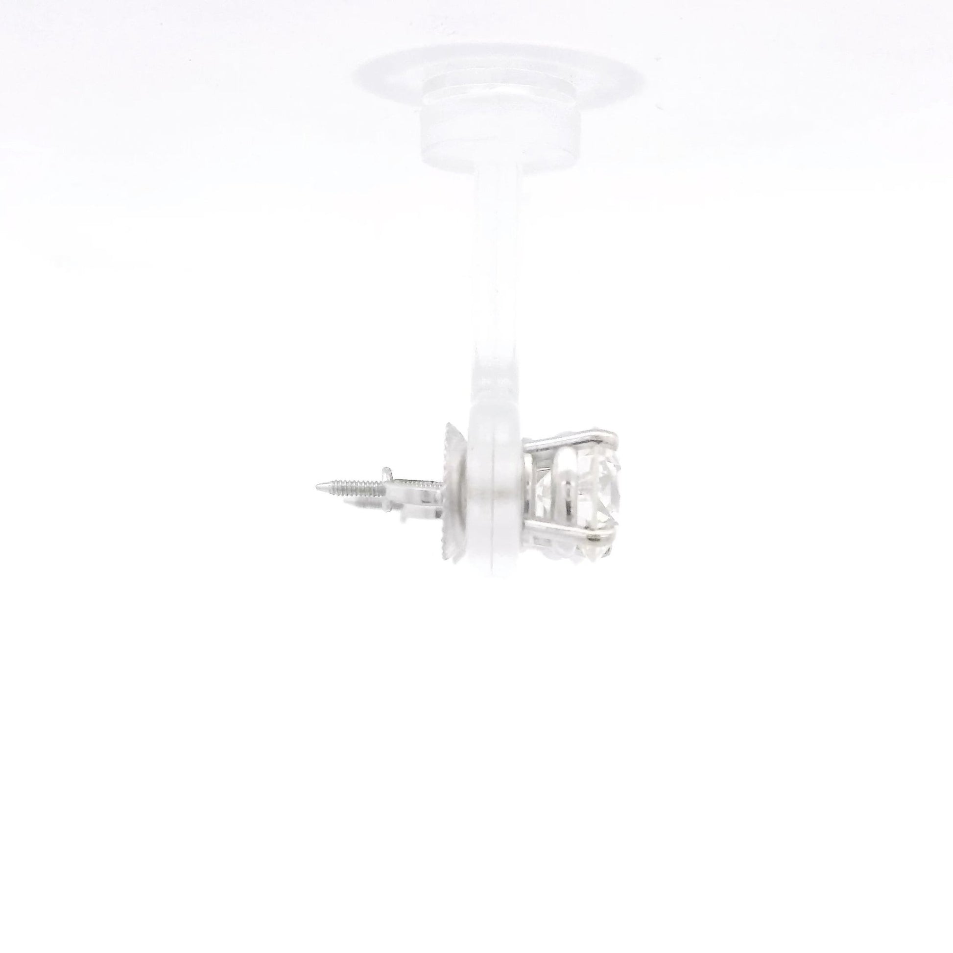 2.04ctw Round Cut Diamond 4 Prong Studs - Forever Rox Fine Jewelry