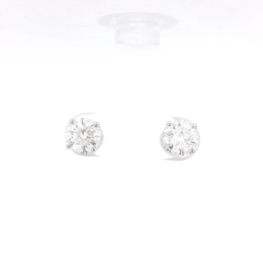 2.04ctw Round Cut Diamond 4 Prong Studs - Forever Rox Fine Jewelry
