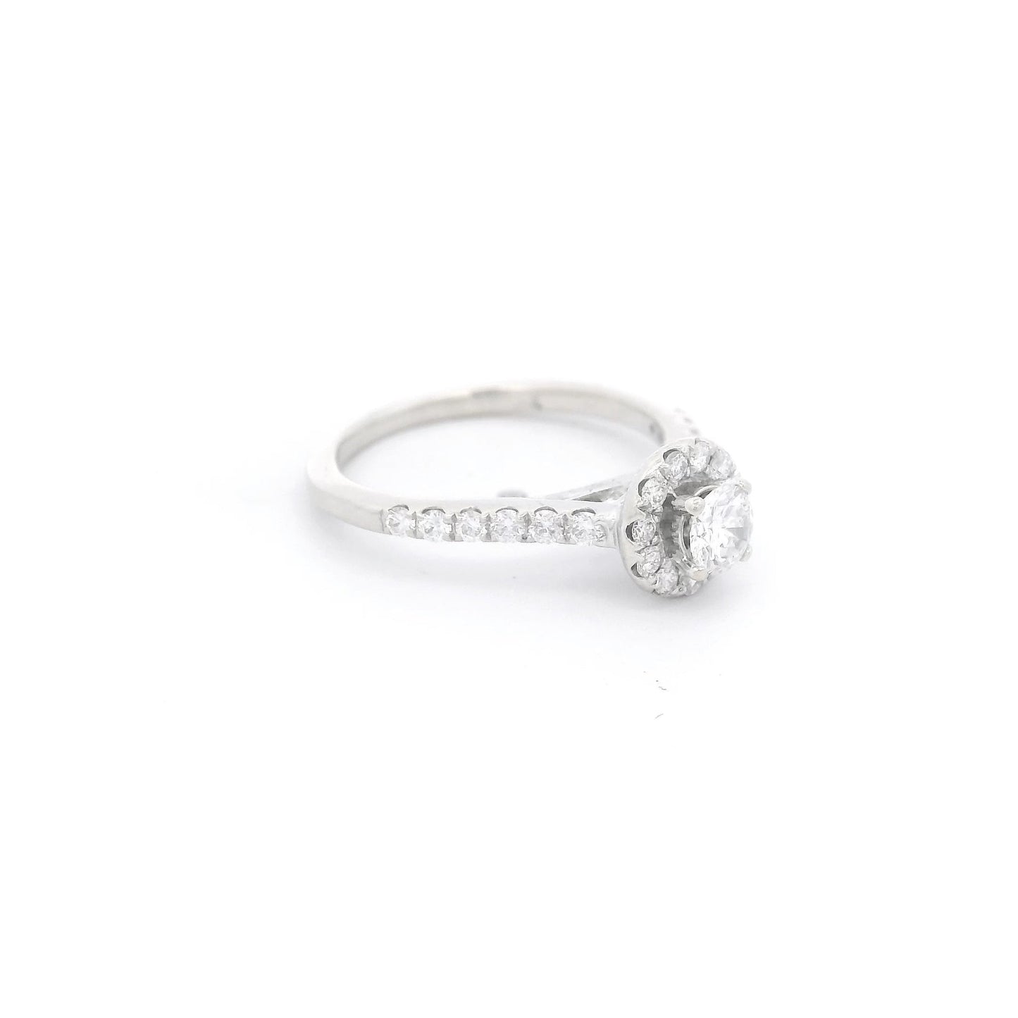 .23ct Round Cut Diamond Bridal Ring - Forever Rox Fine Jewelry