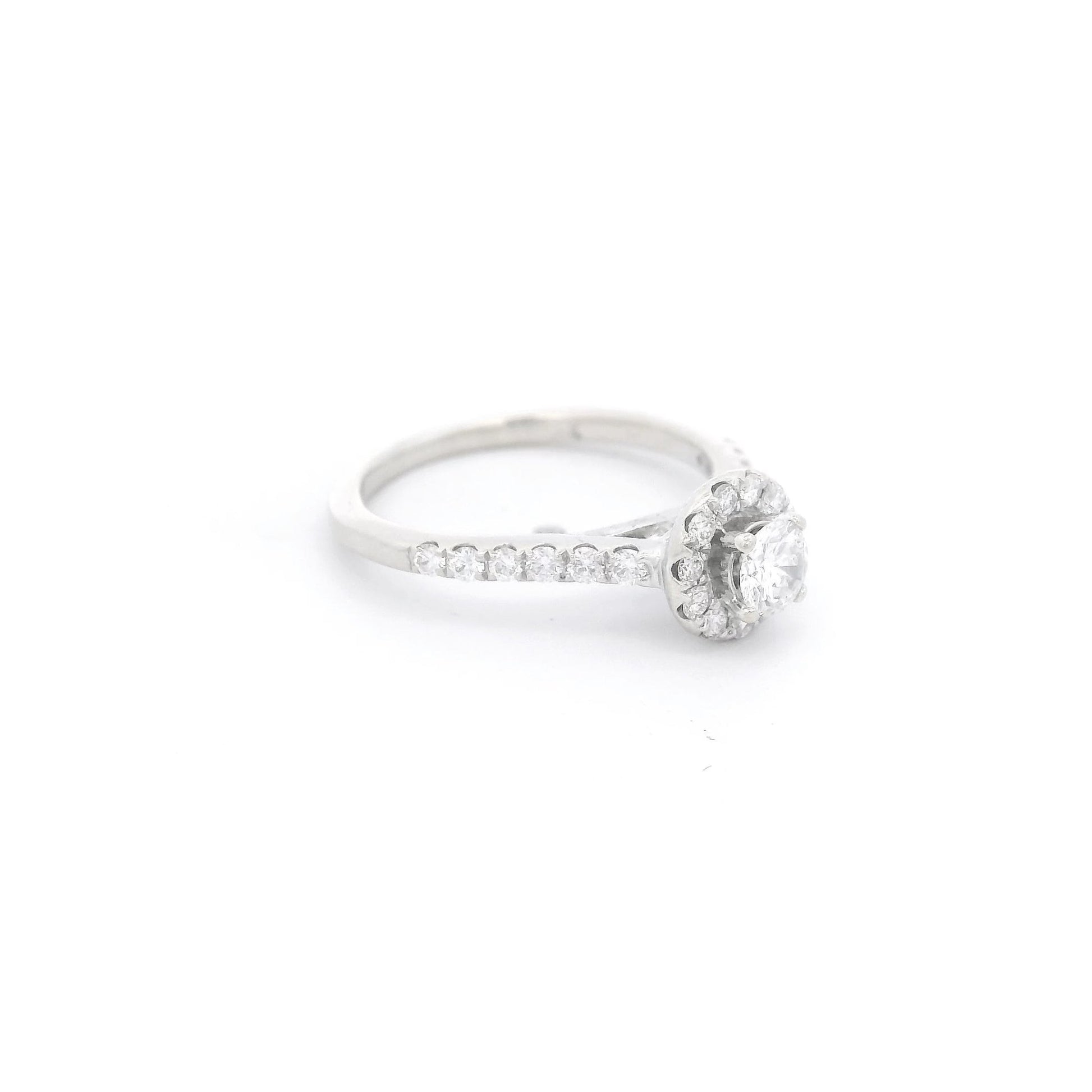 .23ct Round Cut Diamond Bridal Ring - Forever Rox Fine Jewelry