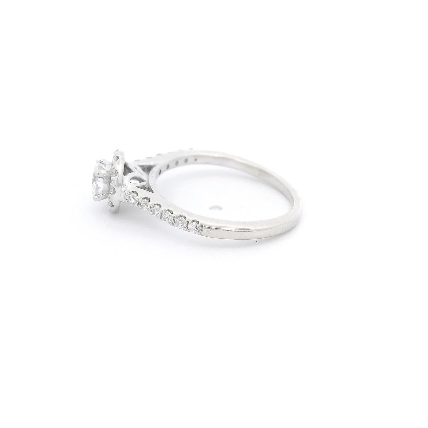 .23ct Round Cut Diamond Bridal Ring - Forever Rox Fine Jewelry